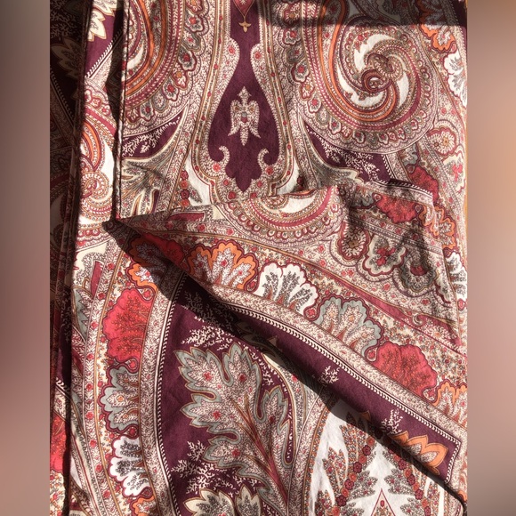 POTTERY BARN McKENNA Paisley King Duvet Cover 2 Standard Pillow Shams - Picture 6 of 9